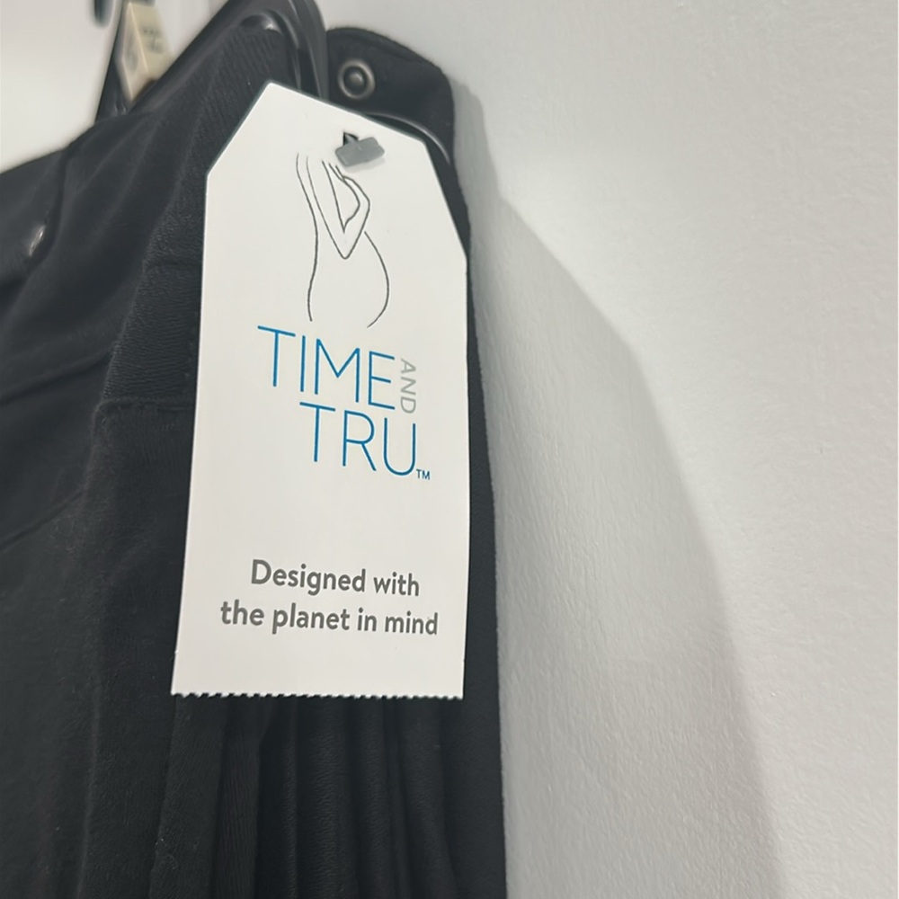 Time and Tru Maternity Essentials Straight Leg Jeggings Size XXL - Picture 10 of 12